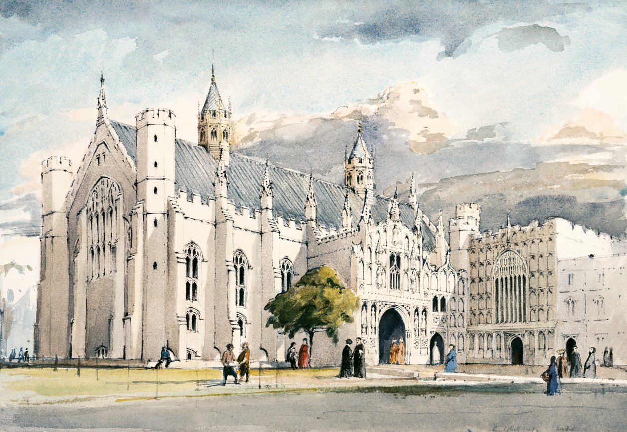 Alte Gildenhalle, London, ca. 1450, ca. 1990-2010 von Terry Ball