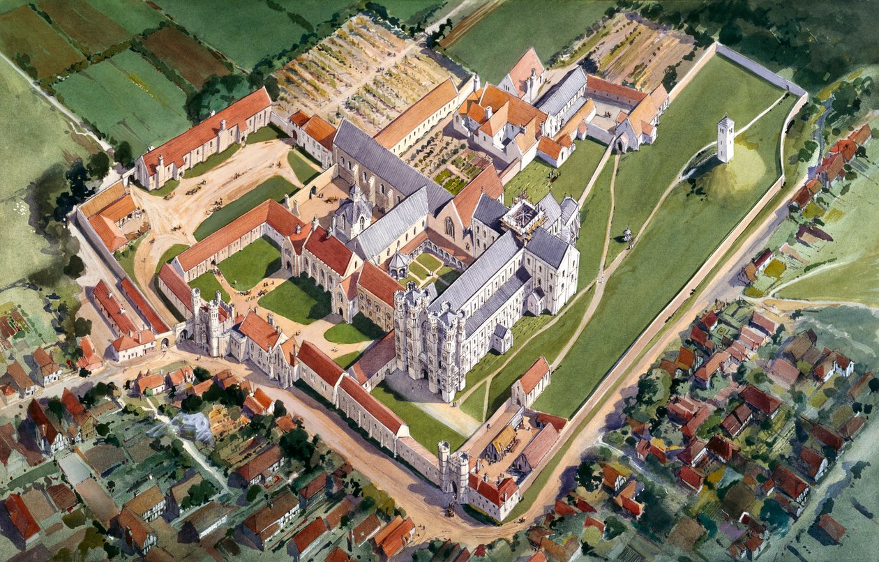 Abtei des Heiligen Augustinus von Terry Ball