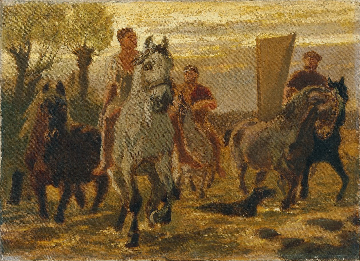 Pferdeschwemme von Teutwart Schmitson
