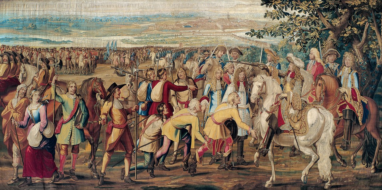 Die Kapitulation von Marsal von The Gobelins Manufactory