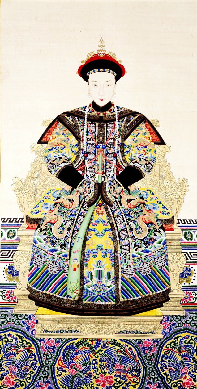 Kaiserin Xiaodexian (1831-1850) von The Palace Museum