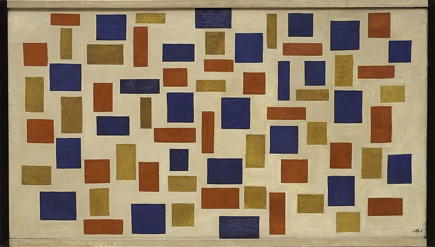 Komposition XI von Theo van Doesburg