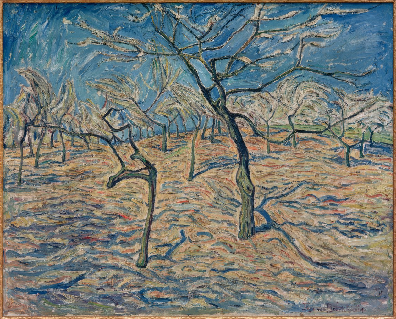 Frühling in Geltow von Theo von Brockhusen
