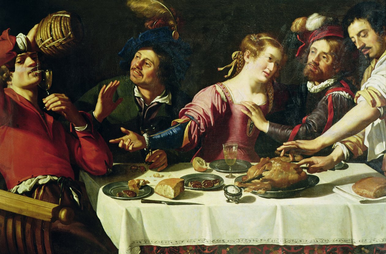 Das Mahl von Theodor Rombouts