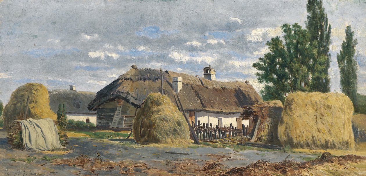 Ungarische Bauernhäuser von Theodor von Hormann
