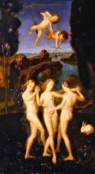 Die drei Grazien von Theodor Baierl