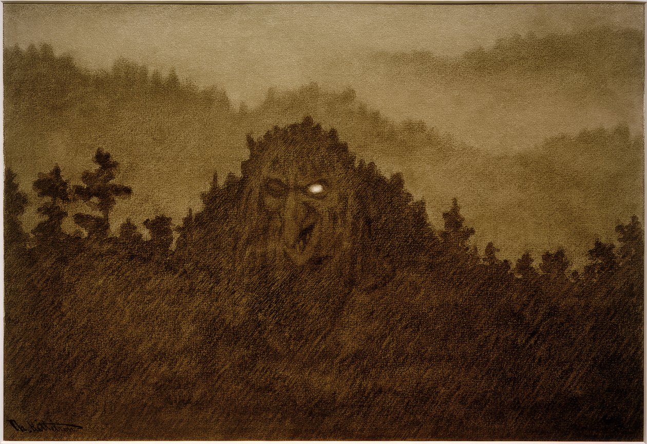 Waldtroll von Theodor Kittelsen
