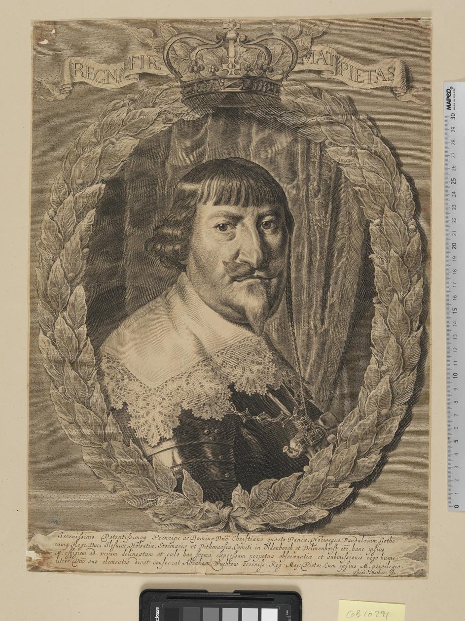 Christian IV., König von Dänemark von Theodor Matham