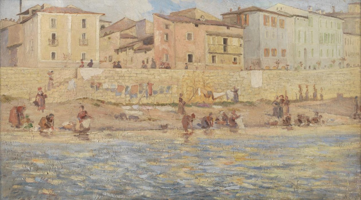 Der Fluss Liri. Italien von Theodor Philipsen