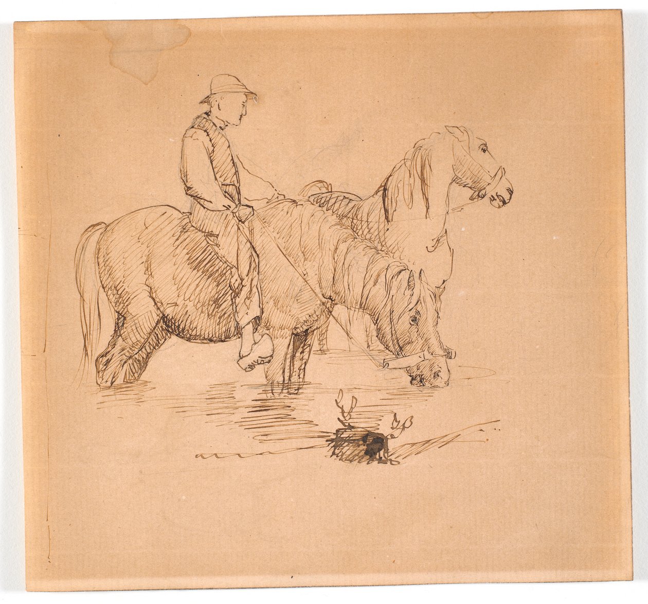 Bewässerungsszene von Theodor Philipsen