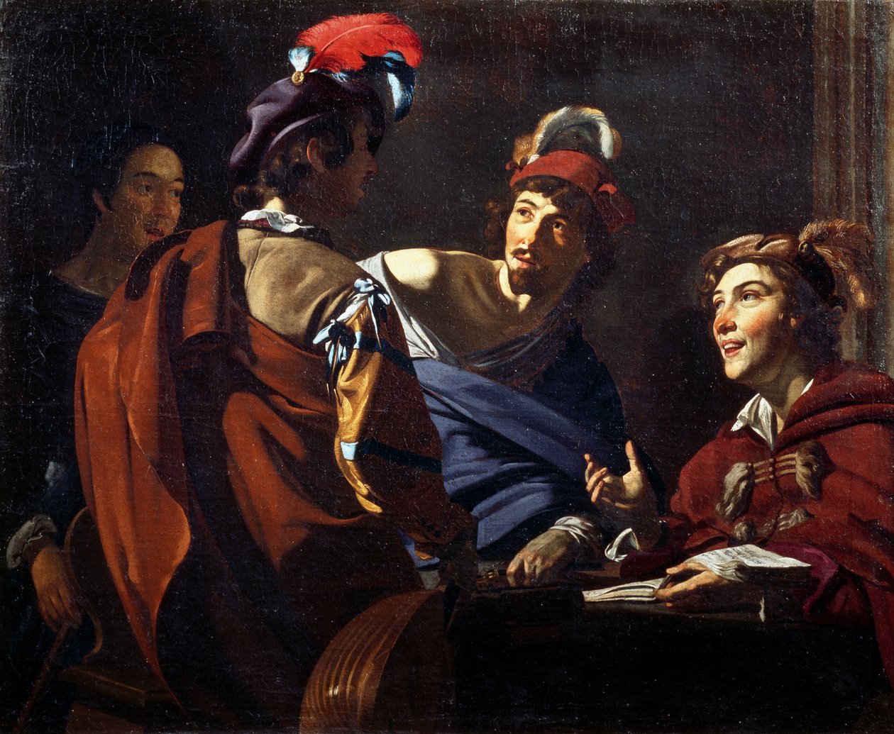 Musiker, c.1620 von Theodor Rombouts