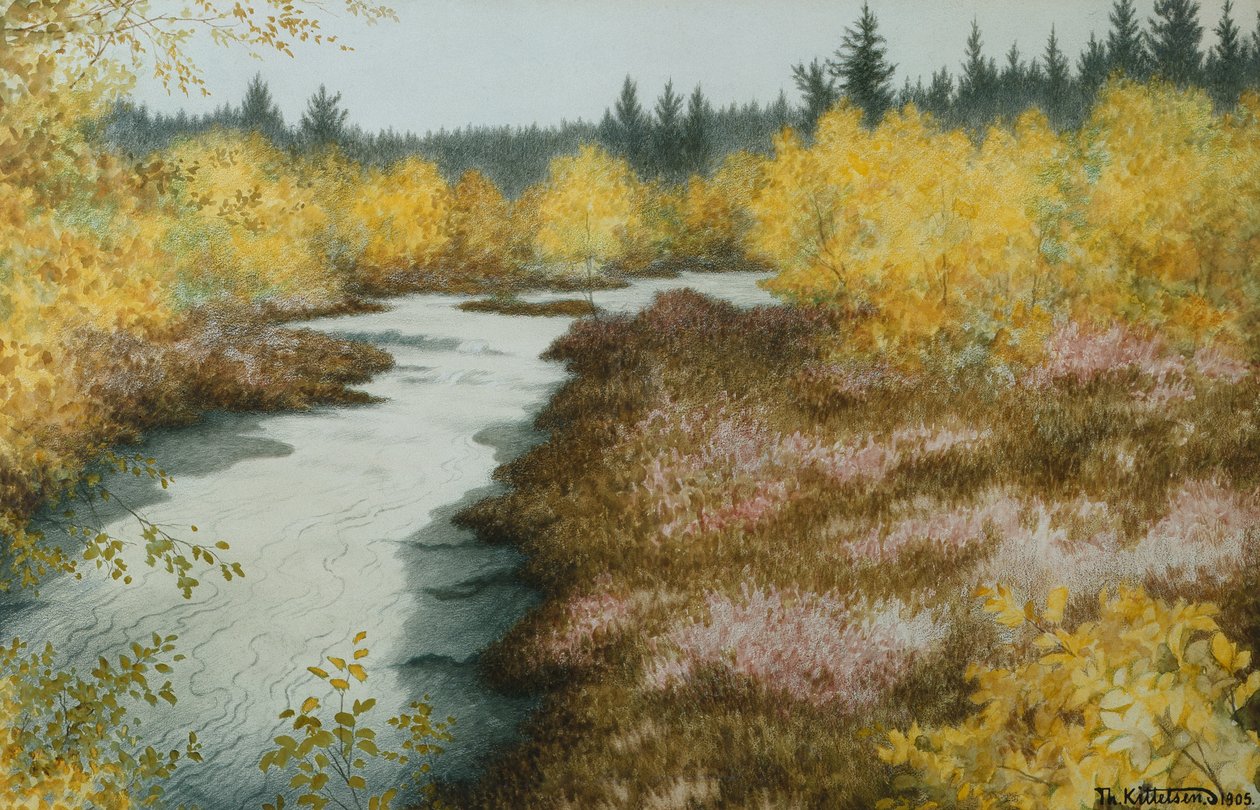 Hellebekk (Bach) von Theodor Kittelsen