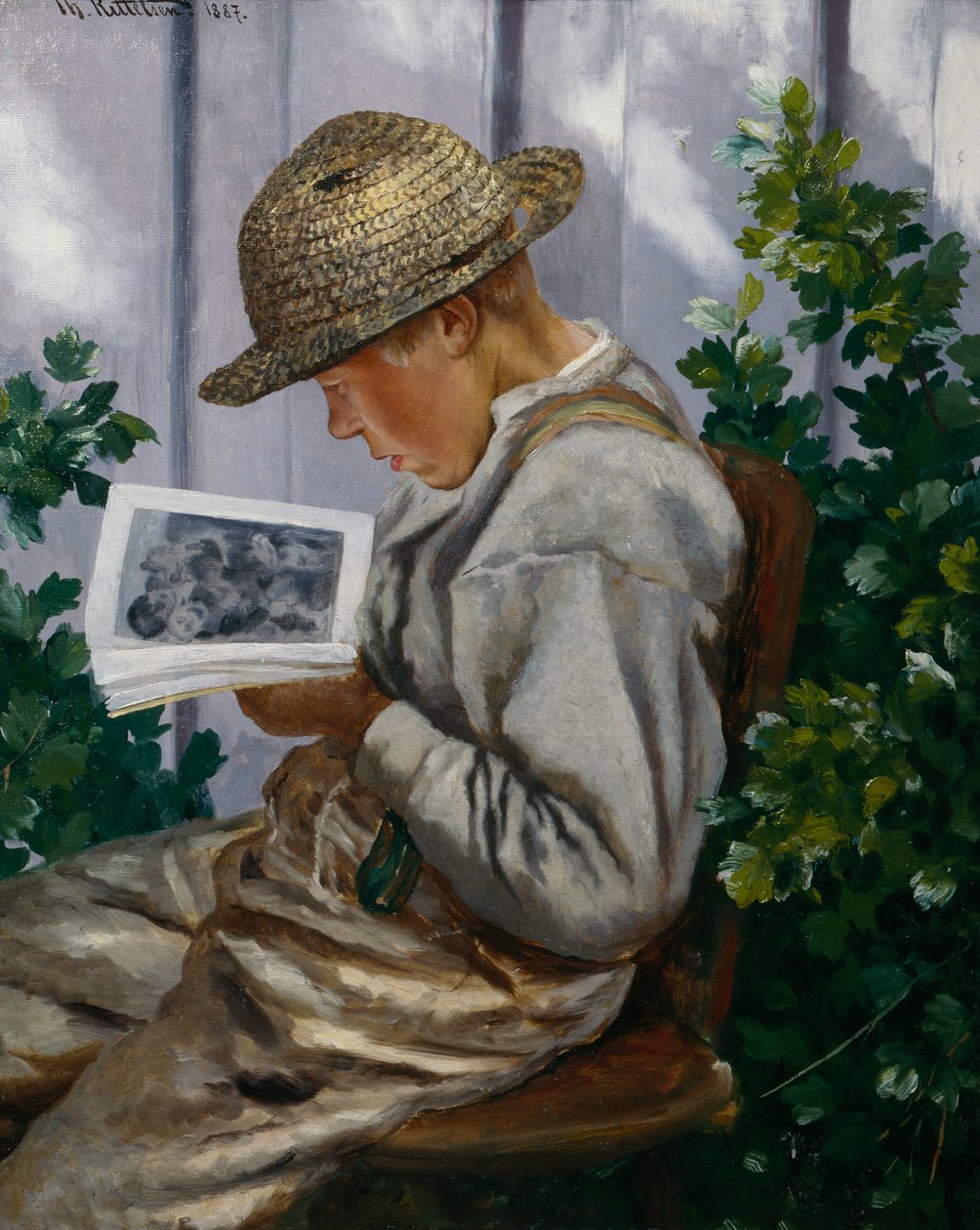 Kristian Herzensbrecher von Theodor Kittelsen