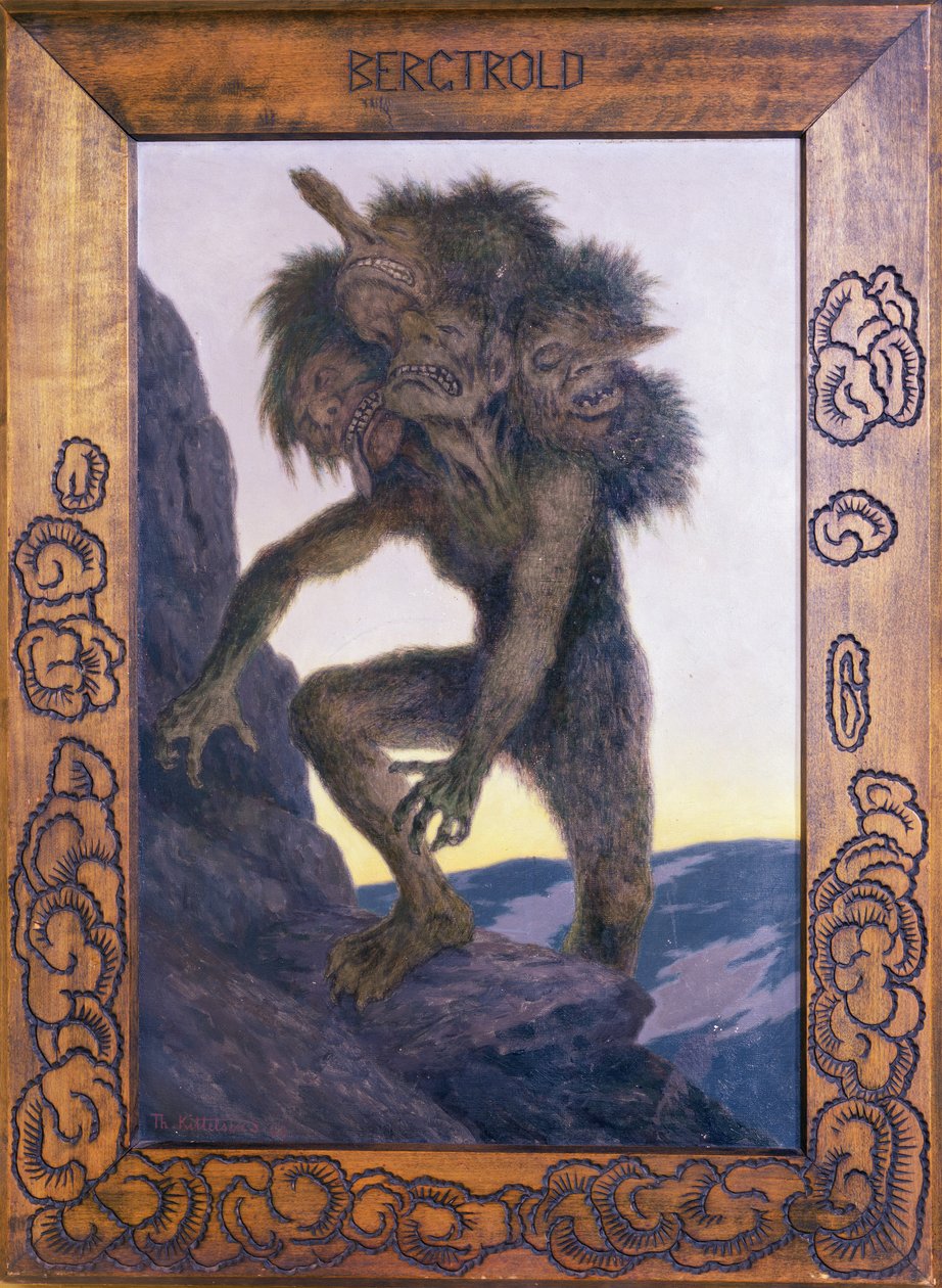 Bergtroll von Theodor Kittelsen
