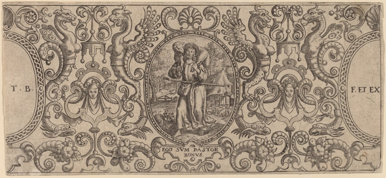 Ornament von Theodor de Bry
