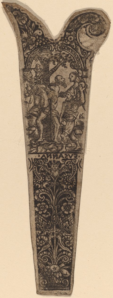 Ornament für Messergriff von Theodor de Bry