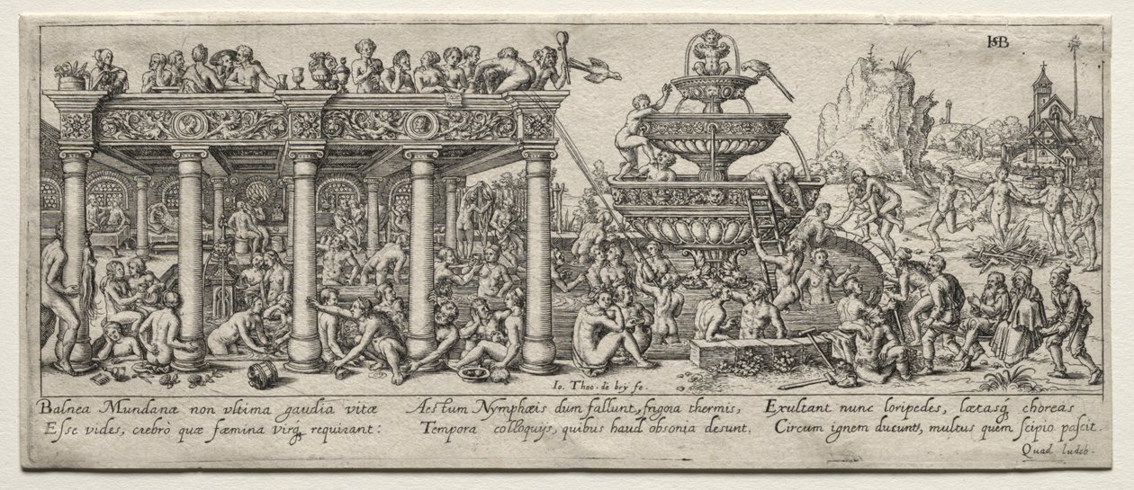 Der Jungbrunnen von Theodor de Bry