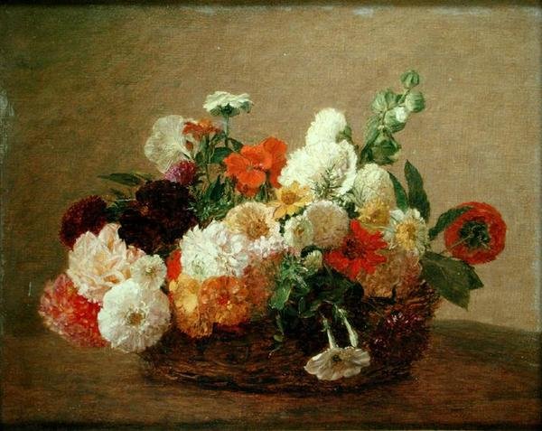 Stillleben mit Blumen von Theodore Fantin Latour