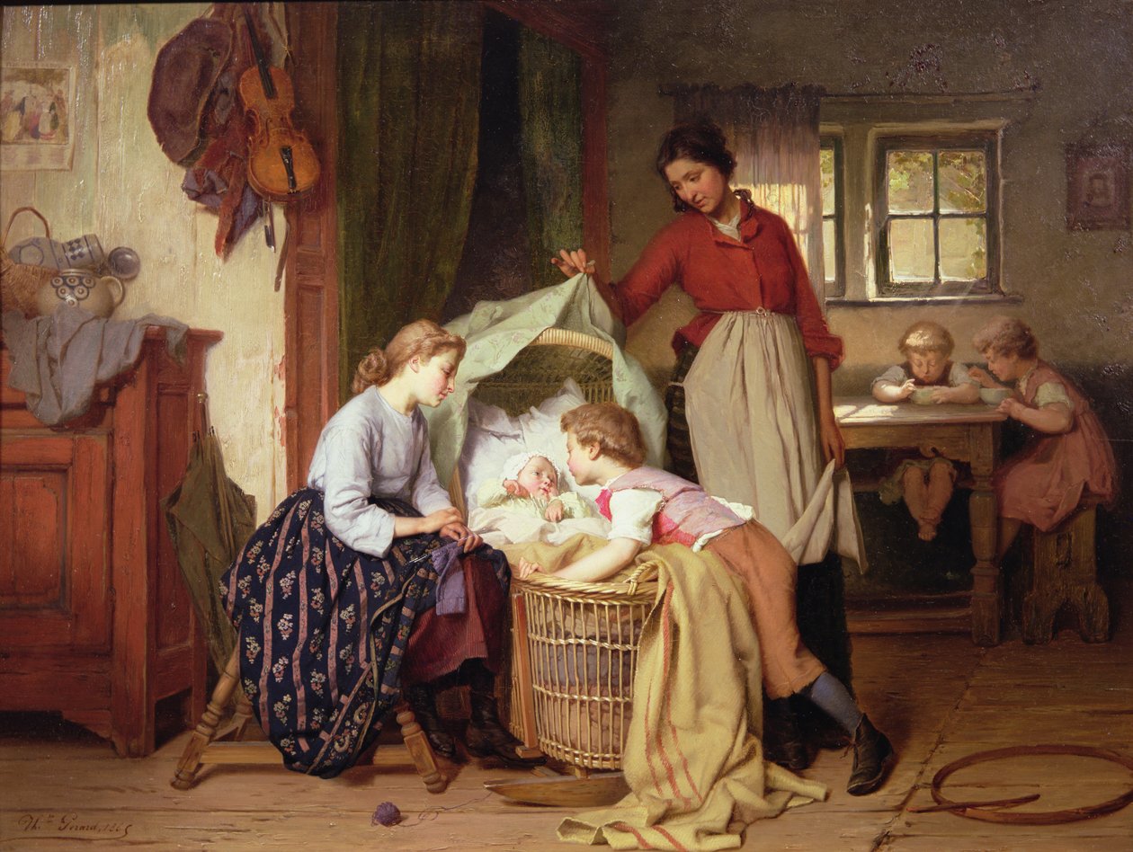 Das neugeborene Kind von Theodore Gerard