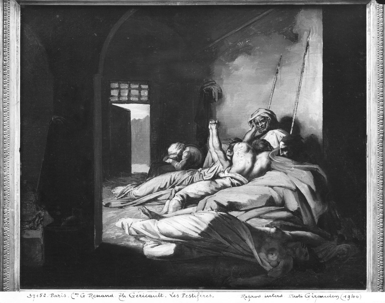 Pestopfer von Theodore Gericault