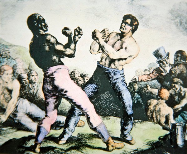 Die Boxer von Theodore (after) Gericault