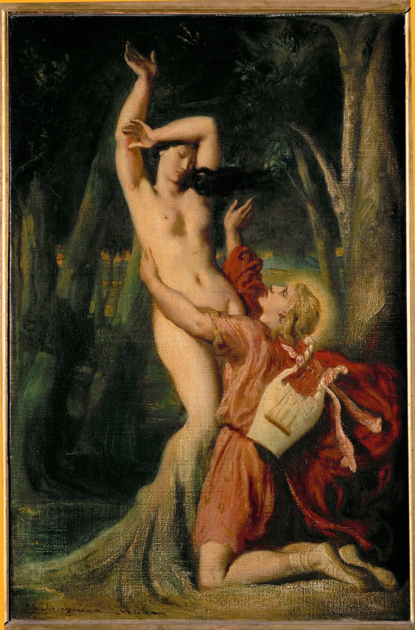Apollo und Daphne von Théodore Chassériau