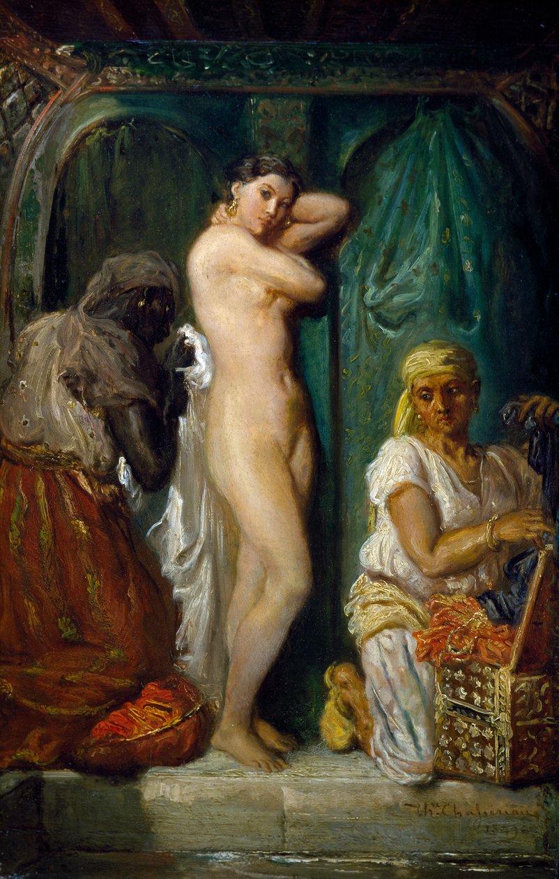 Baden im Serail von Théodore Chassériau
