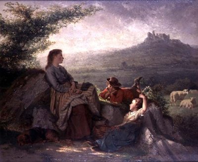 Die Familie des Hirten von Theodore Gerard
