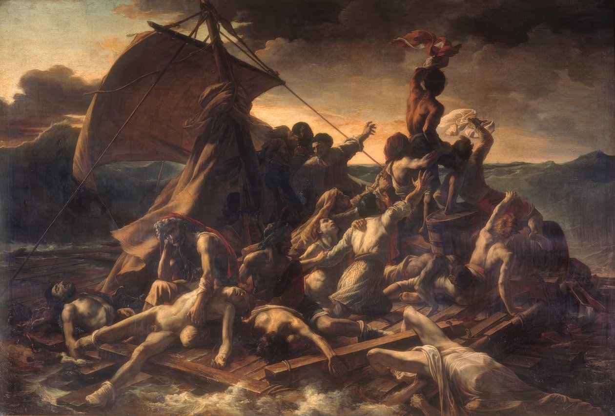 Das Floß der Medusa von Theodore Gericault