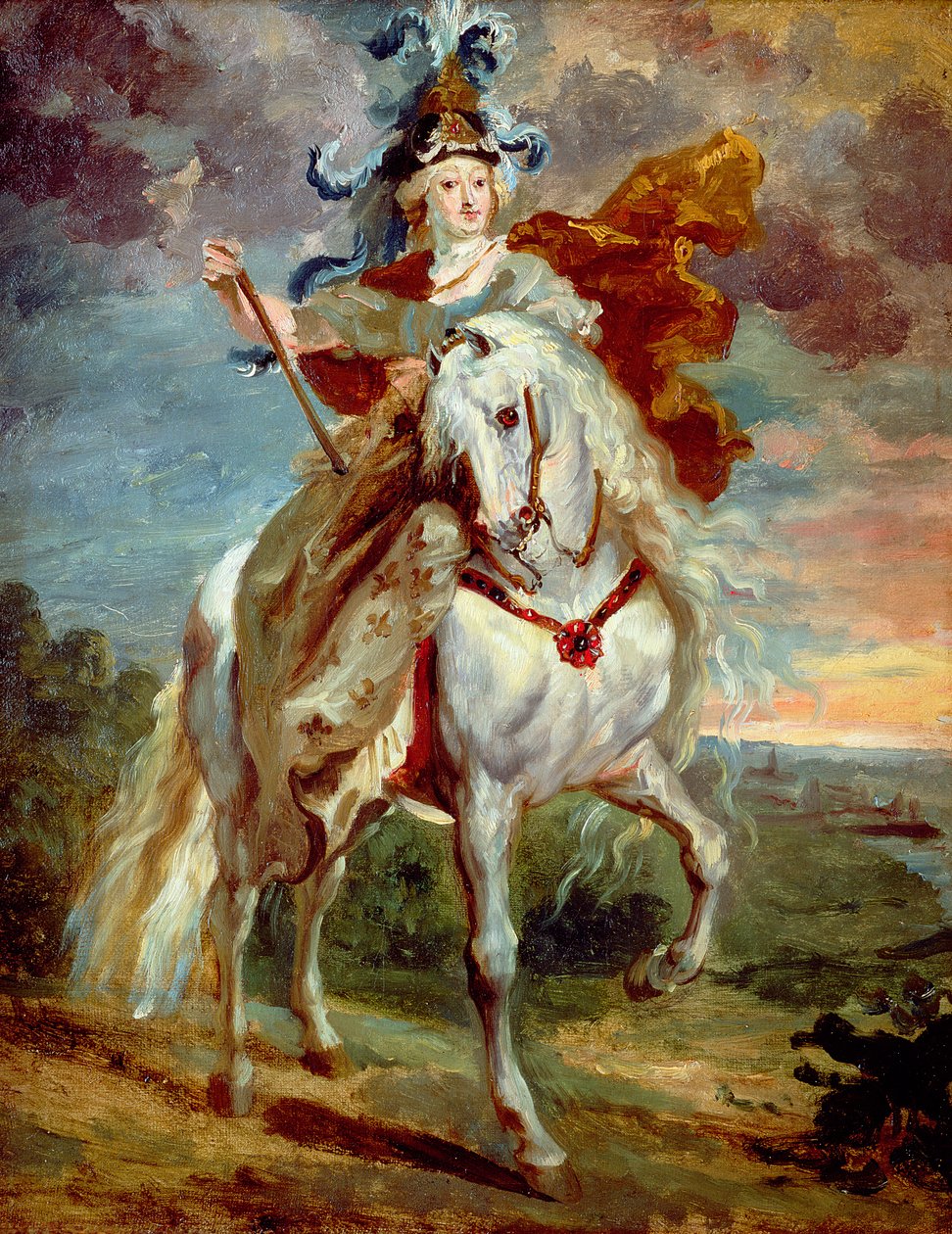 Marie de Medici bei Pont-de-Ce von Theodore Gericault