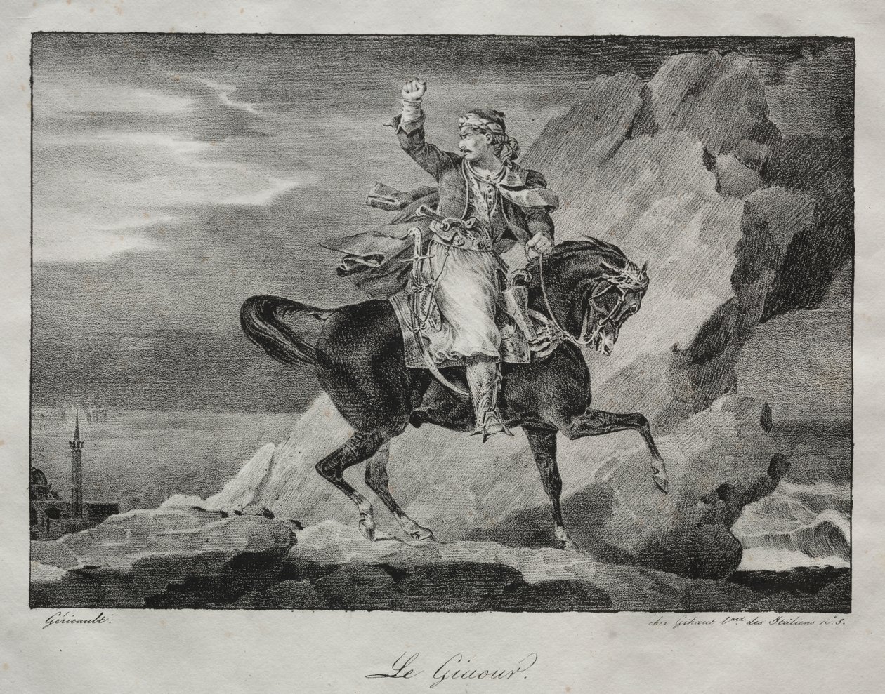 Der Giaour von Theodore Gericault