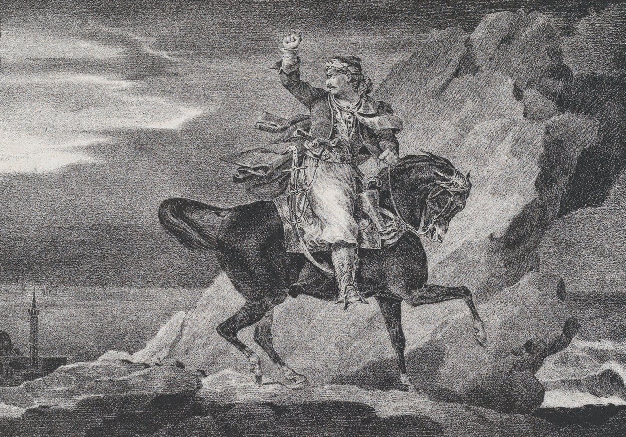 Der Giaour, 1820 von Theodore Gericault