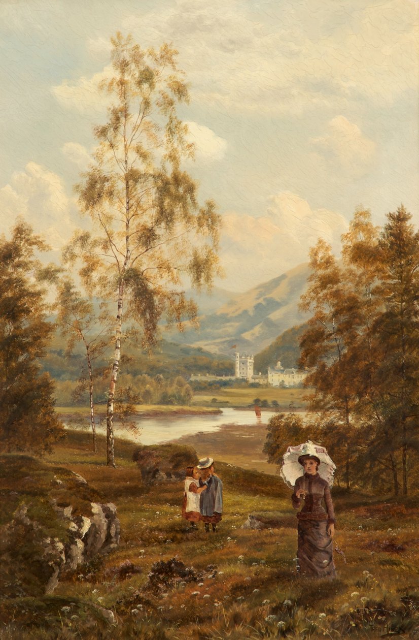 Eine entfernte Ansicht von Balmoral von Theodore Hines
