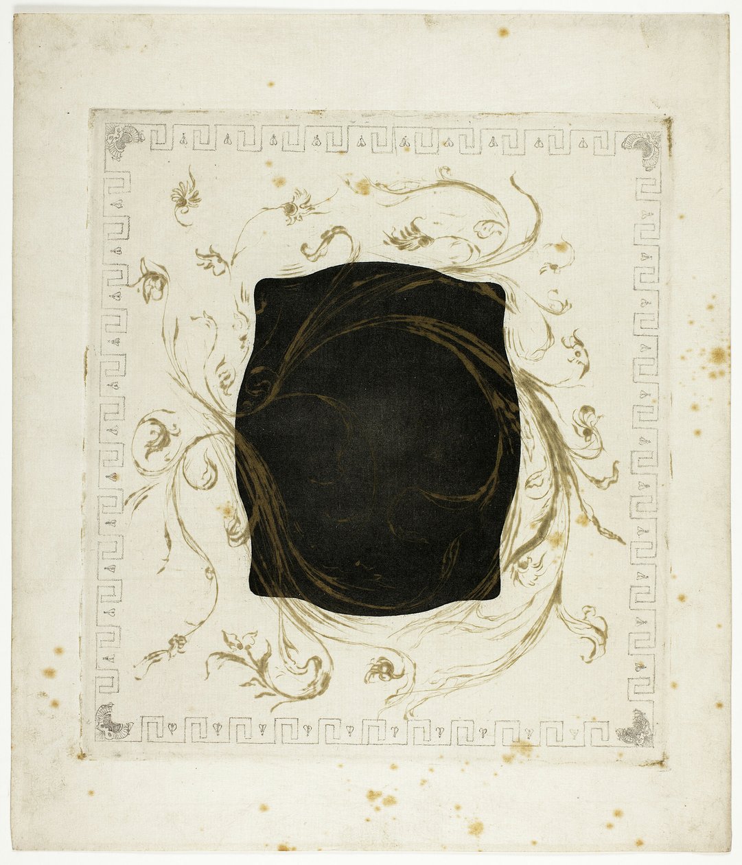 Halterung für Anemonen von Theodore Roussel