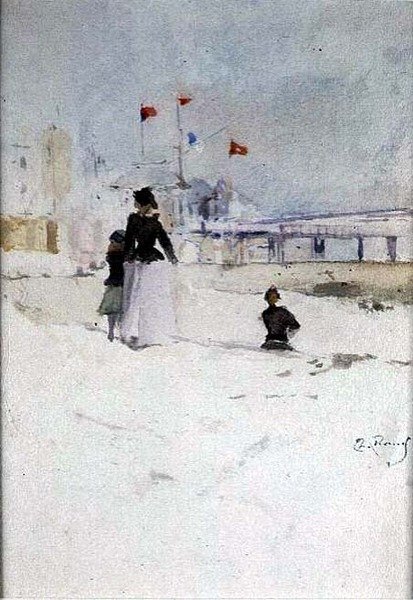 Am Strand von Theodore Roussel