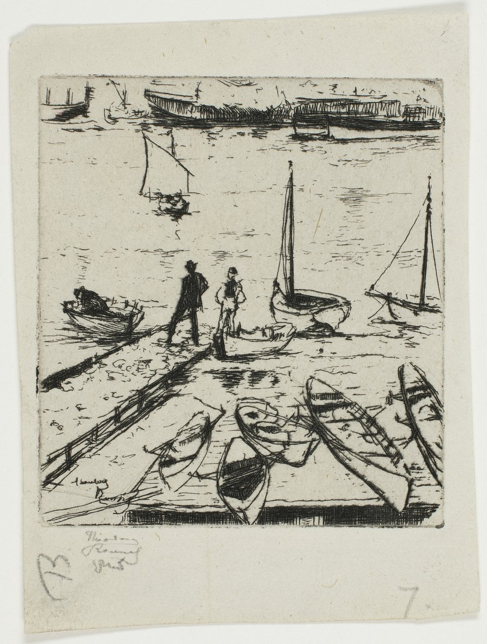Vergnügungsboote, Chelsea von Theodore Roussel