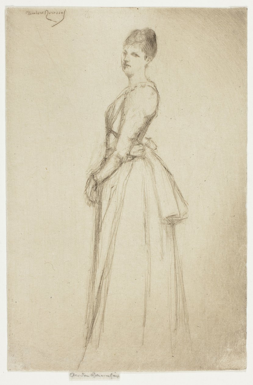 Porträt von Mrs. C. W. von Theodore Roussel