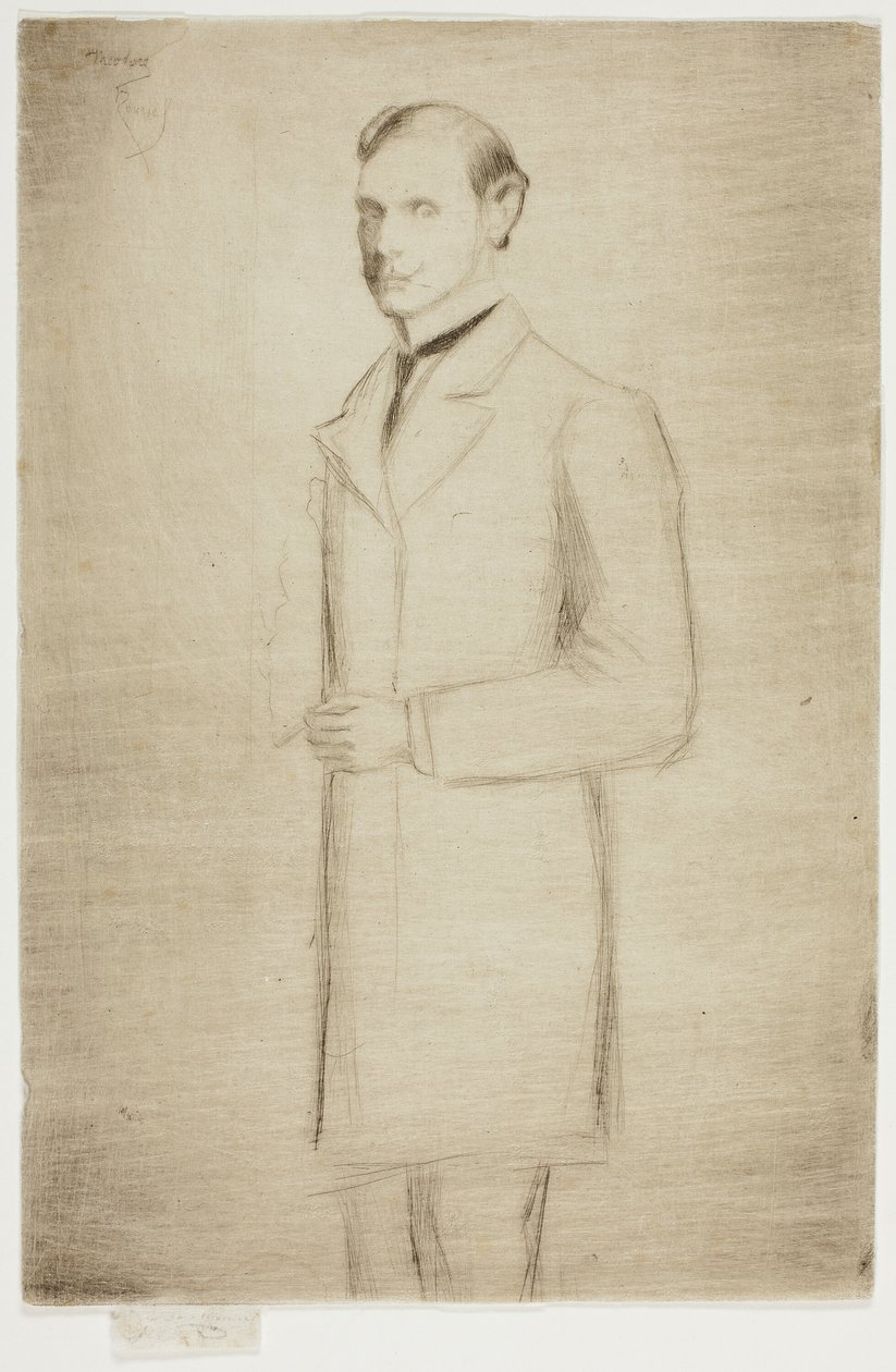 Porträt von Walter Dowdeswell, Esq. von Theodore Roussel