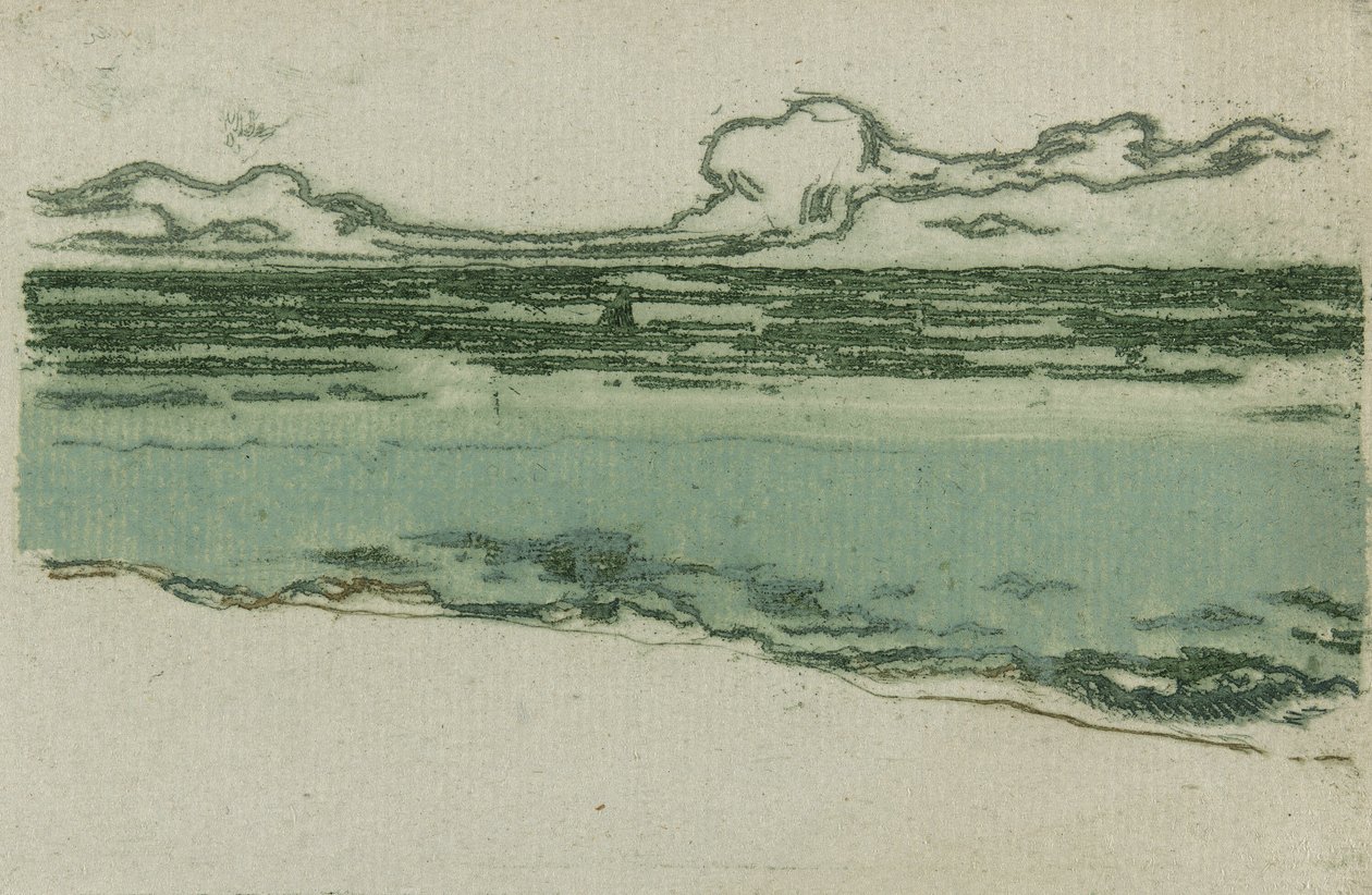 Das Meer bei Bognor von Theodore Roussel