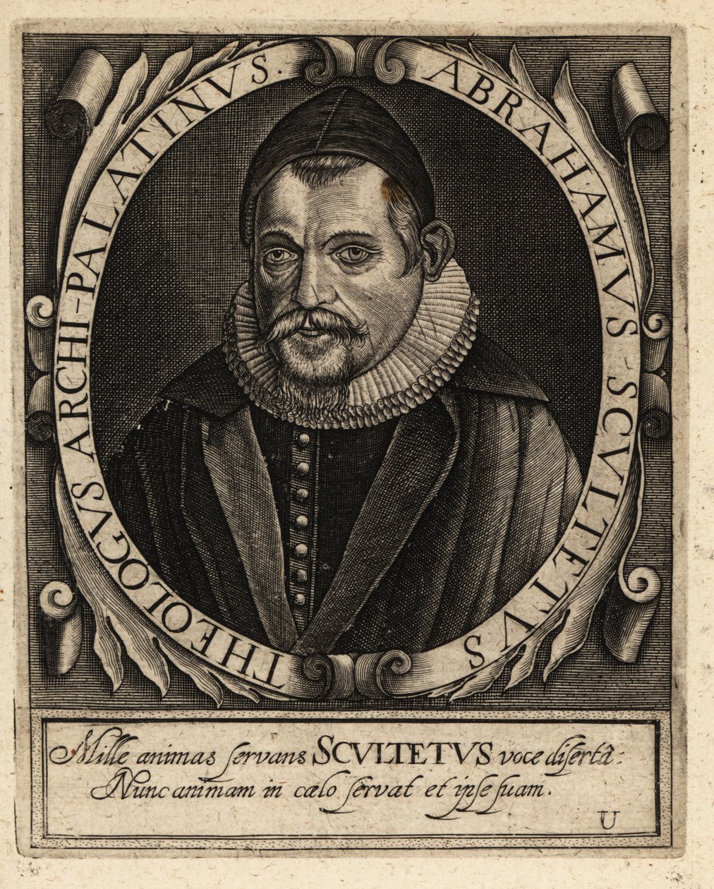 Abraham Scultetus von Theodore de Bry