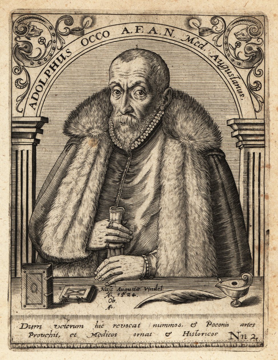 Adolf Occo, Arzt von Theodore de Bry