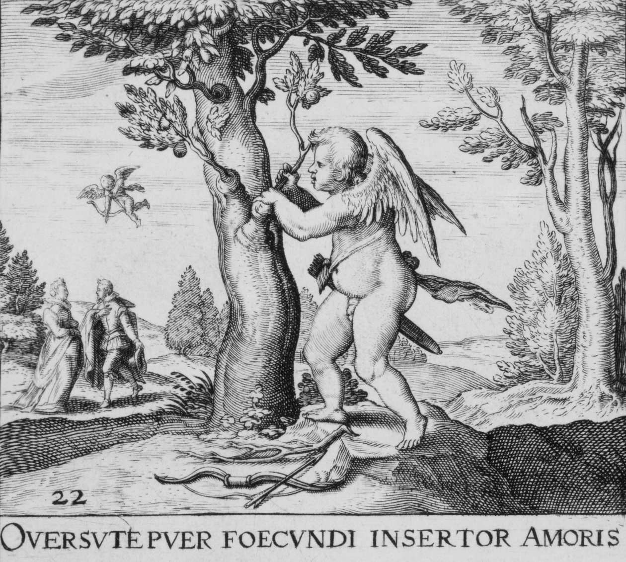 Emblemata Secularia, 1611 von Theodore de Bry