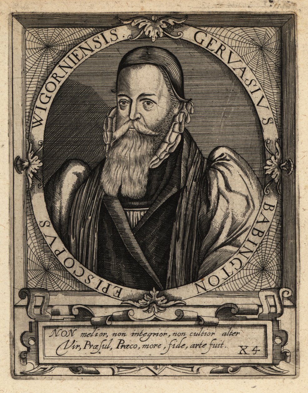 Gervase Babington von Theodore de Bry