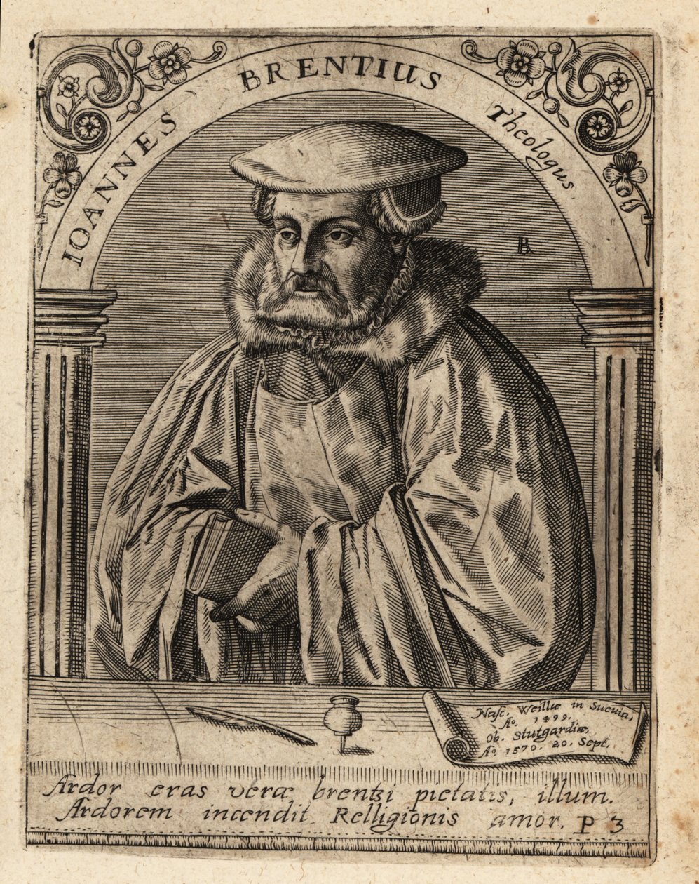 Johann Brenz von Theodore de Bry