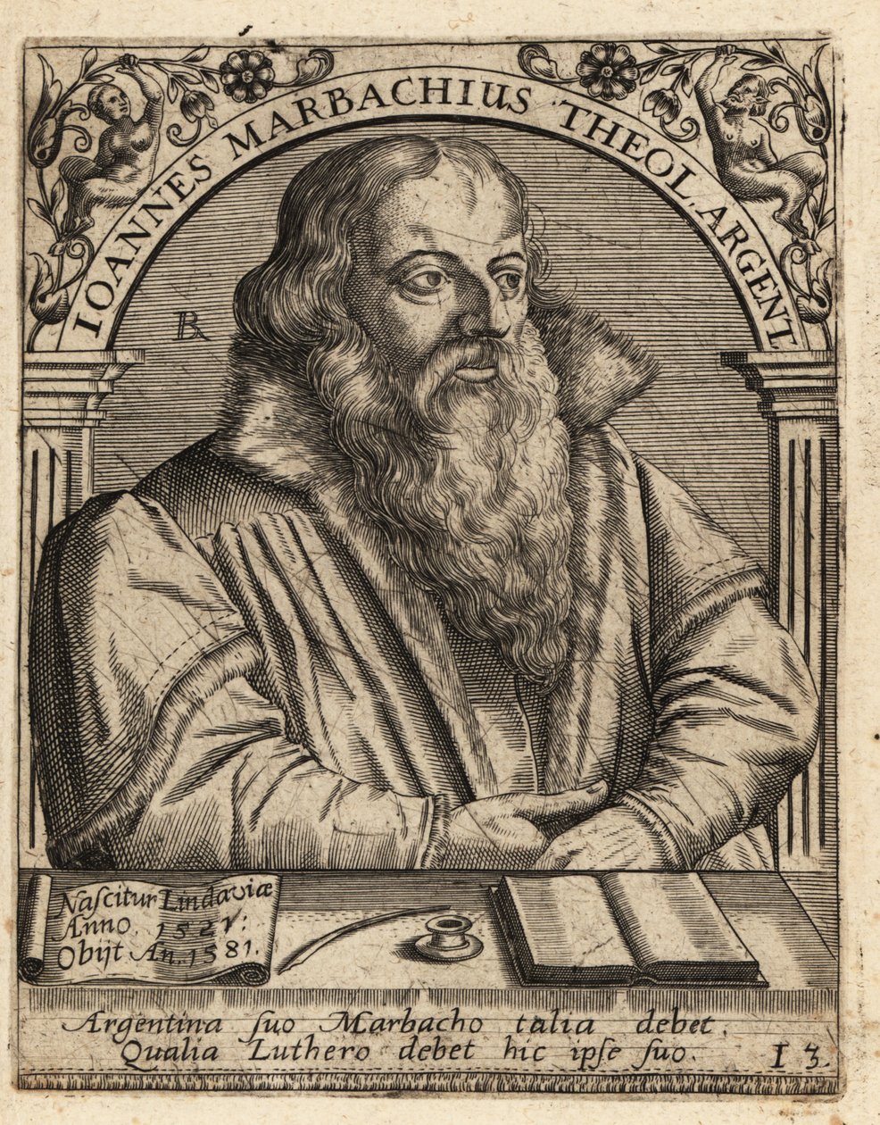 Johann Marbach von Theodore de Bry
