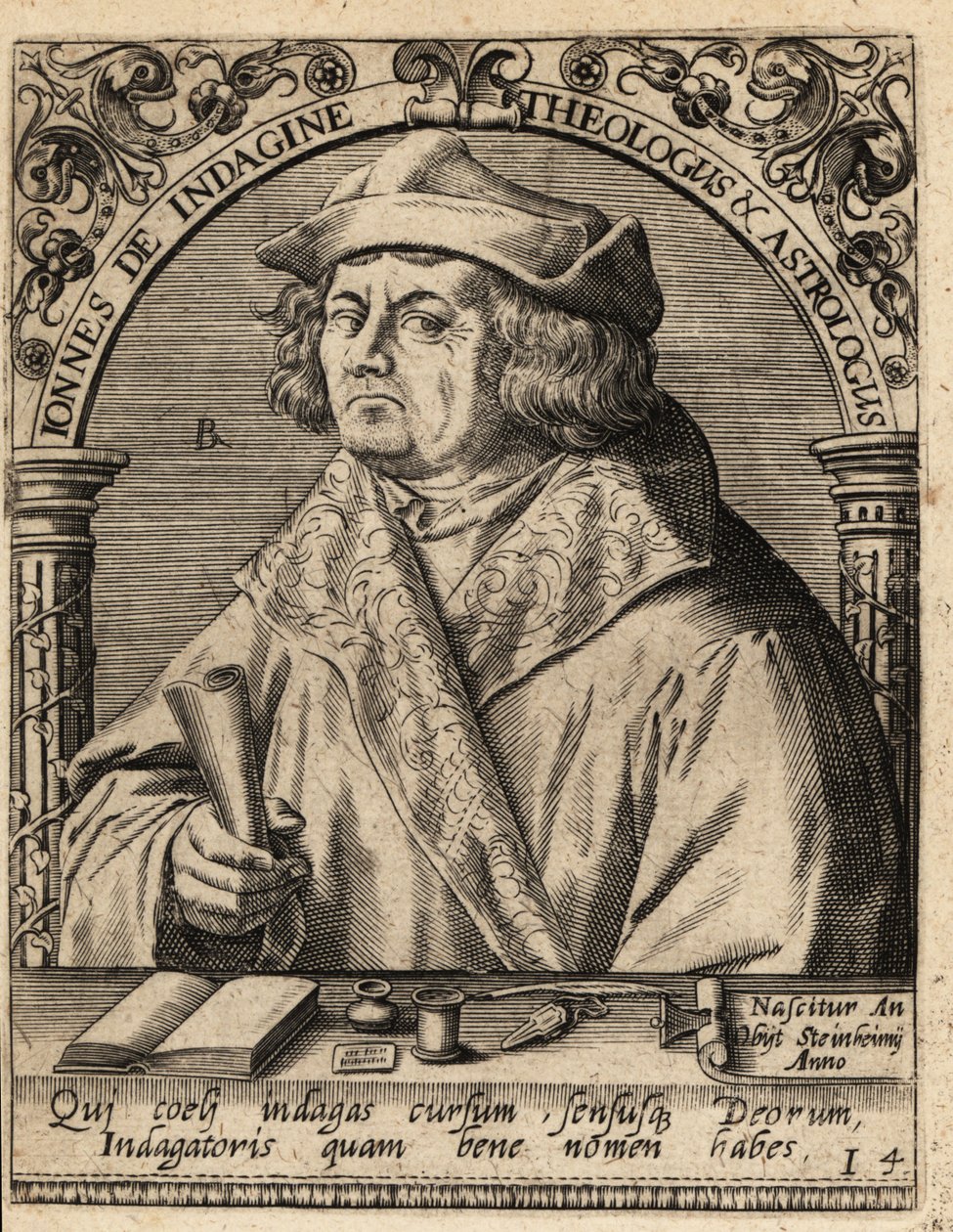 Johannes Indagine von Theodore de Bry
