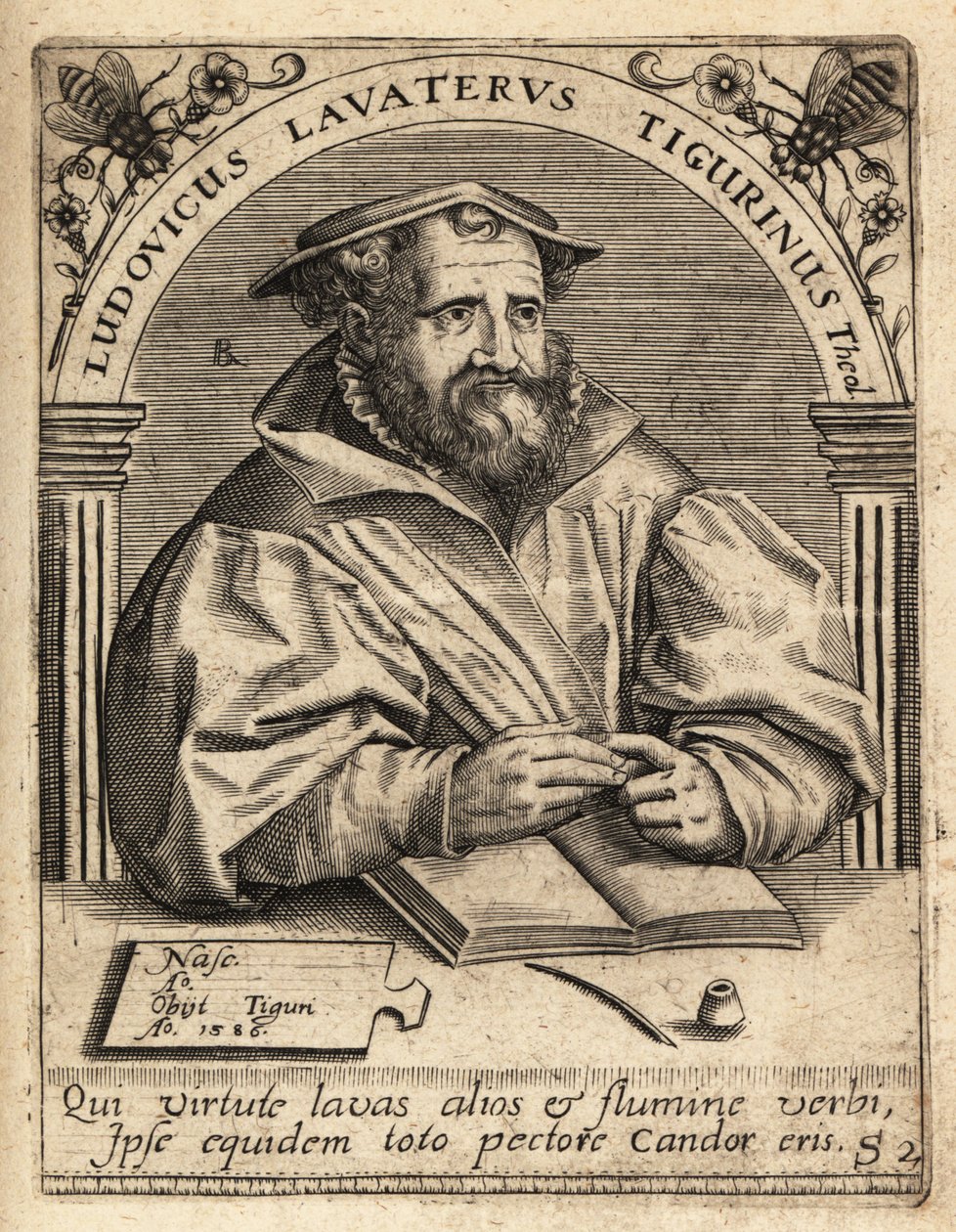 Ludwig Lavater von Theodore de Bry