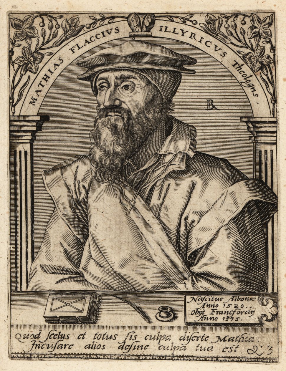 Matthias Flacius von Theodore de Bry