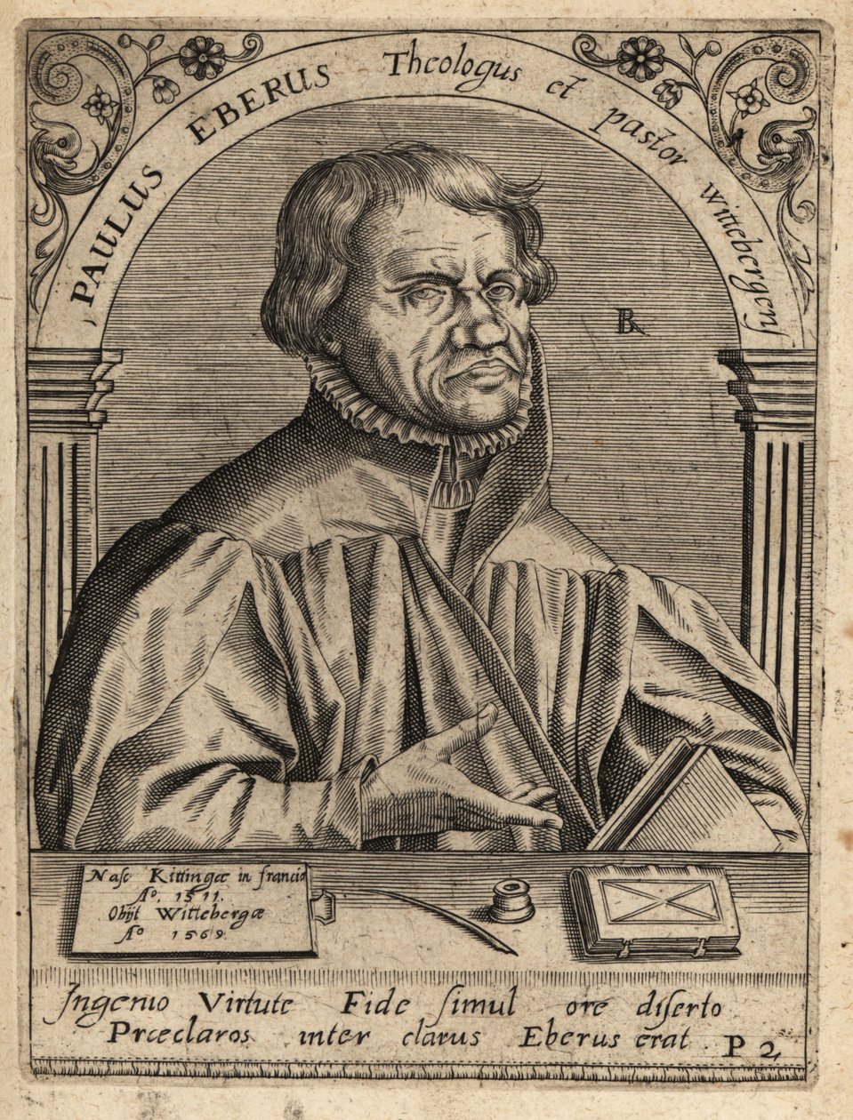 Paul Eber von Theodore de Bry