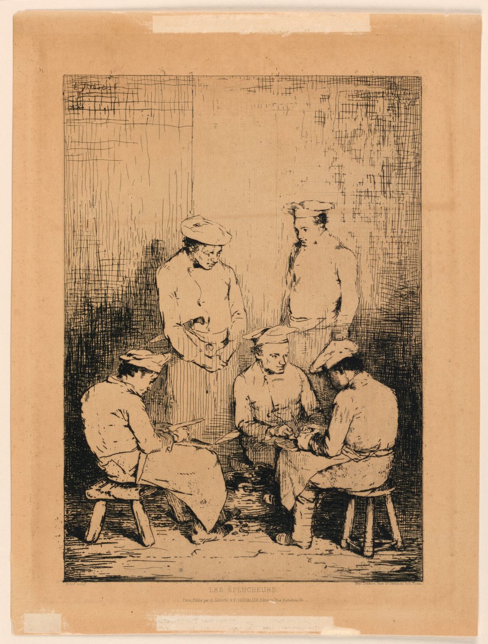 Die Schäler von Theodule Ribot